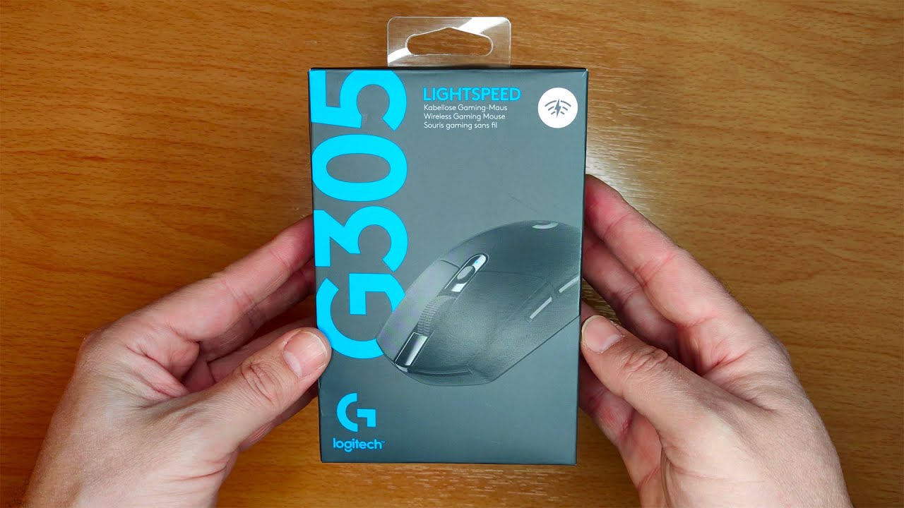 Logitech G305 Black | A Lightspeed Wireless Gaming Mouse - Unboxing