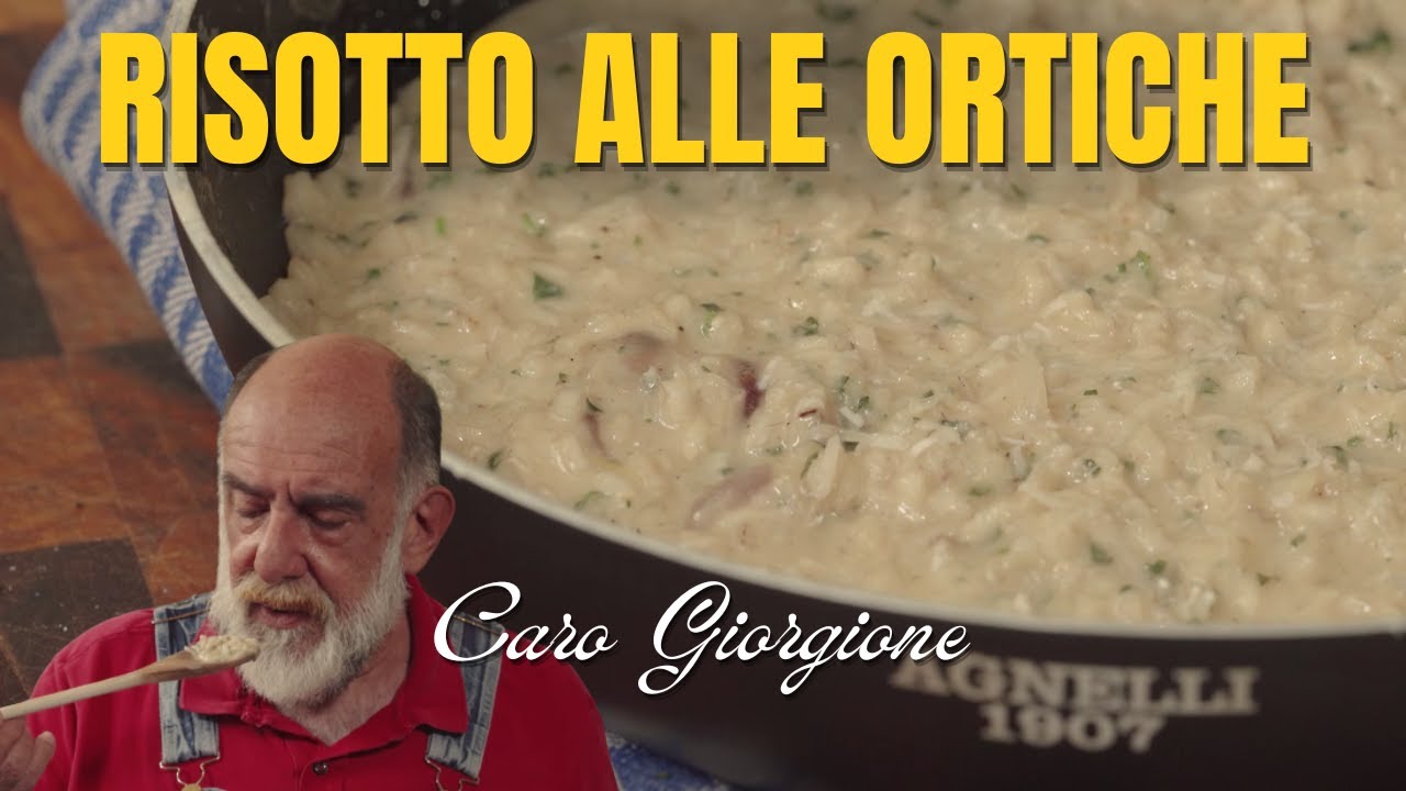 Risotto ortica e gorgonzola - La ricetta di Giorgione