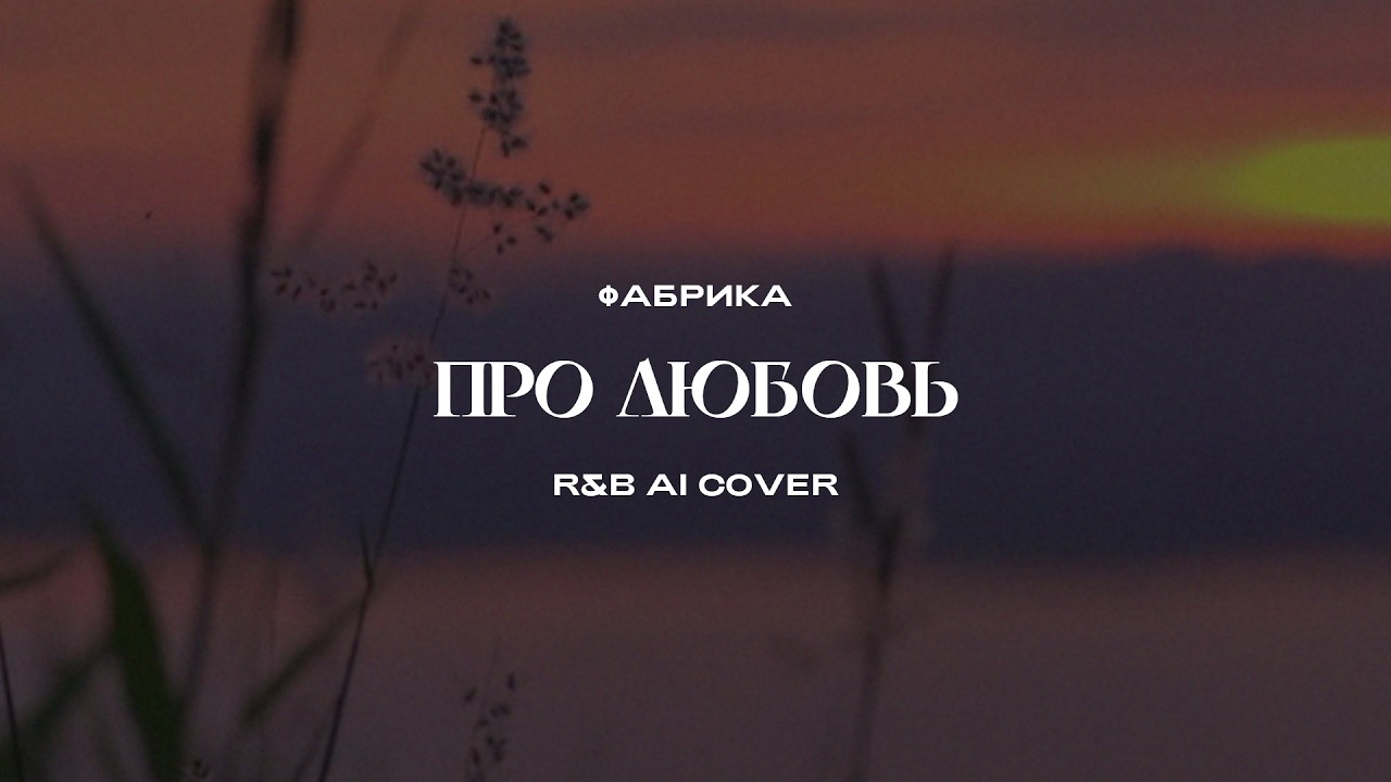 Фабрика - Про любовь (R&B AI Cover)