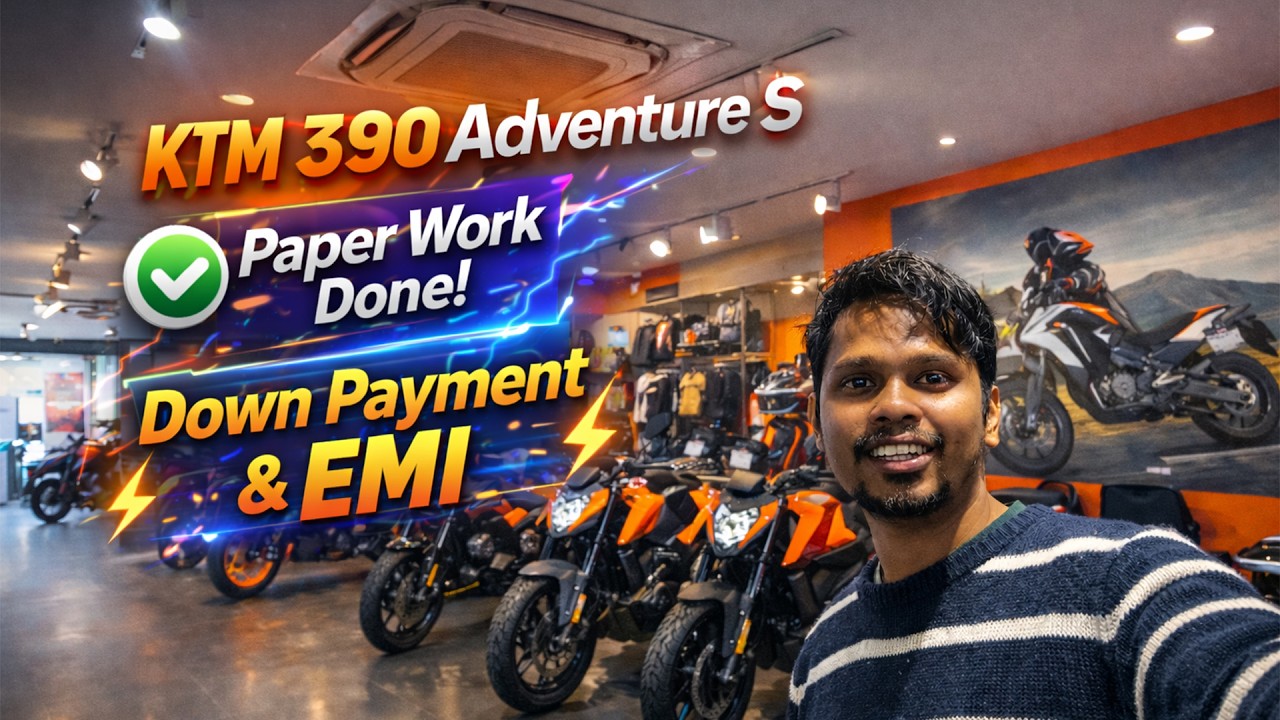 KTM 390 Adventure S Le Li! 😍 | Paperwork Done | Down Payment + EMI Details 💸