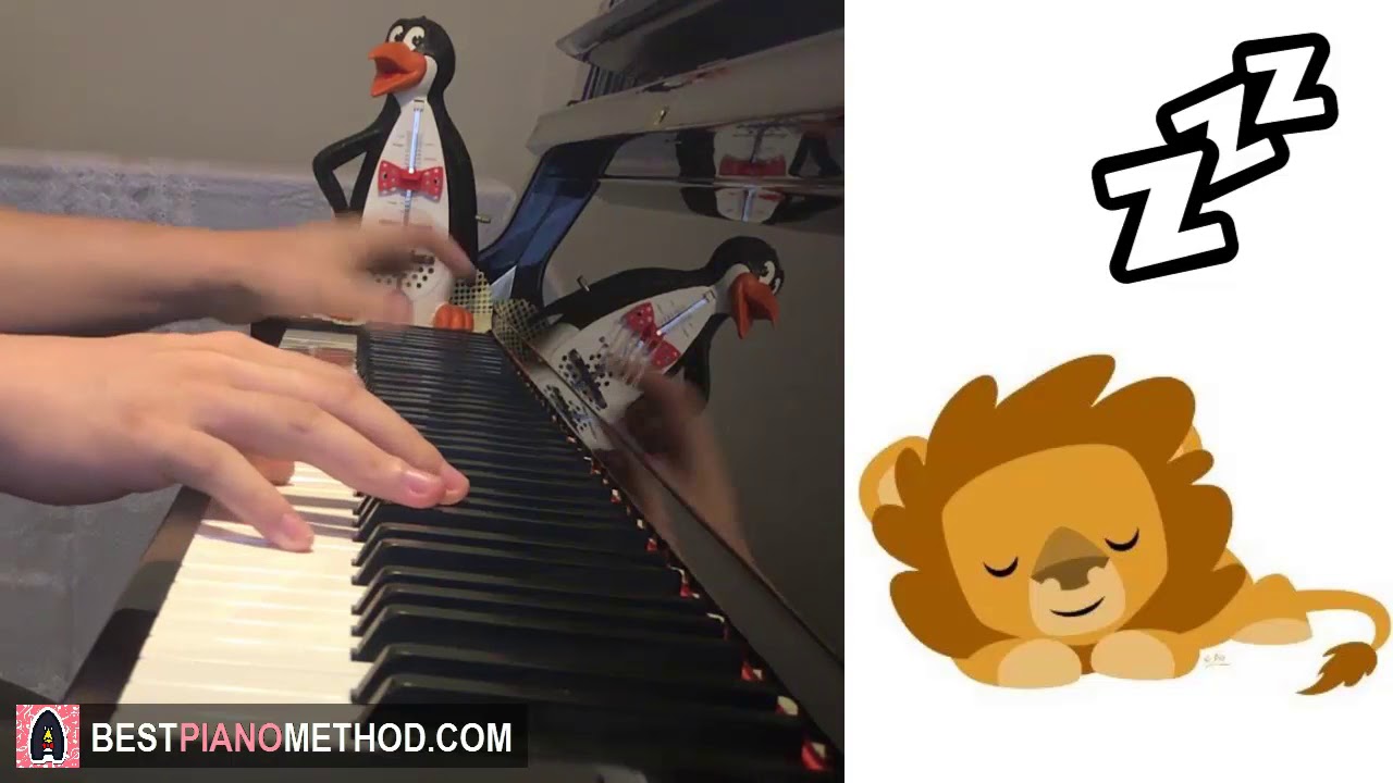 THE LION SLEEPS TONIGHT (Piano Cover by Amosdoll)