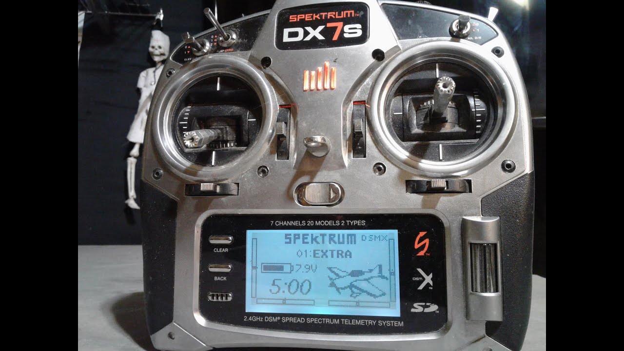 SPEKTRUM DX7S DSMX TRANSMITTER RC AIRPLANE HELICOPTER LED SETTING SCREEN REPAIR INSIDE THE RADIO