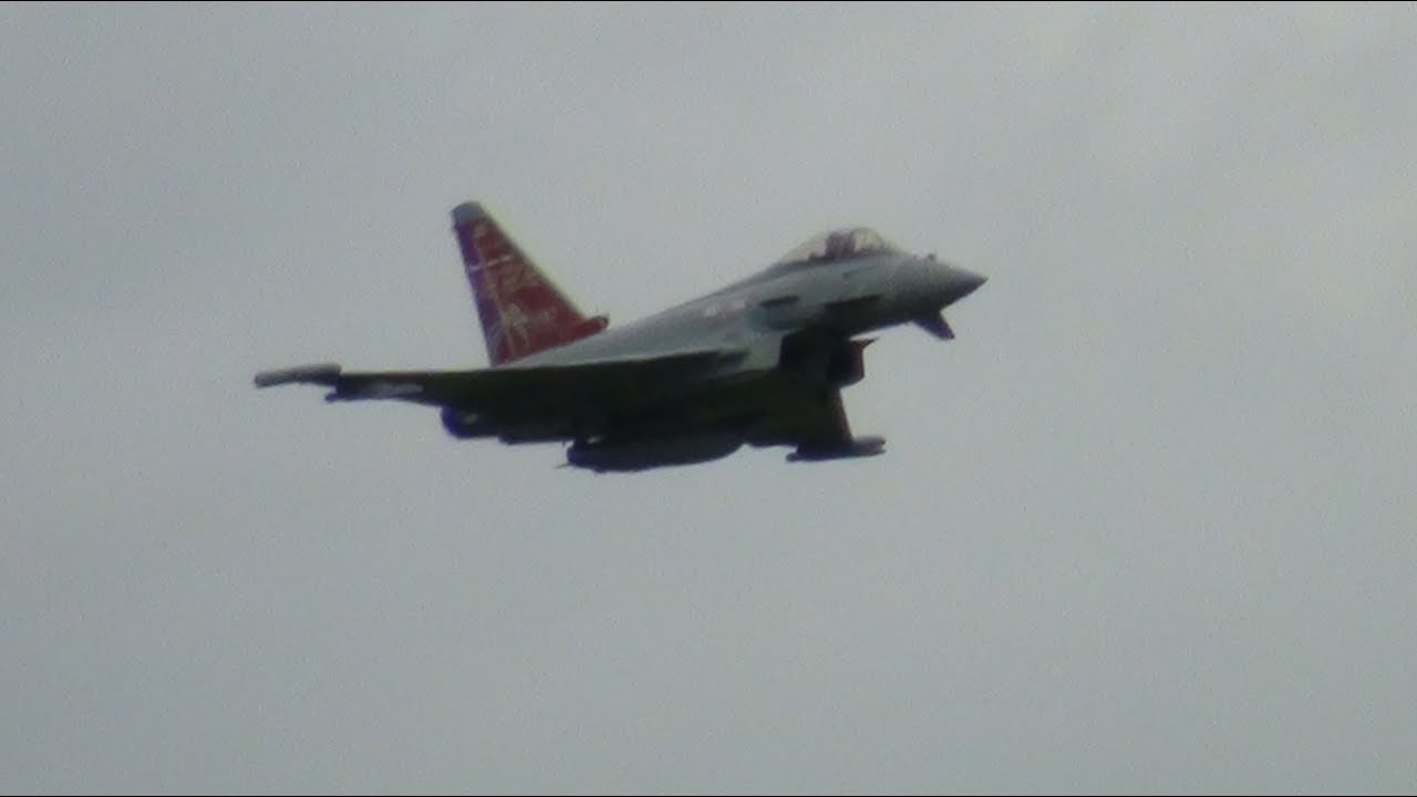 RAF Typhoon Display RAF Cosford 14/06/15