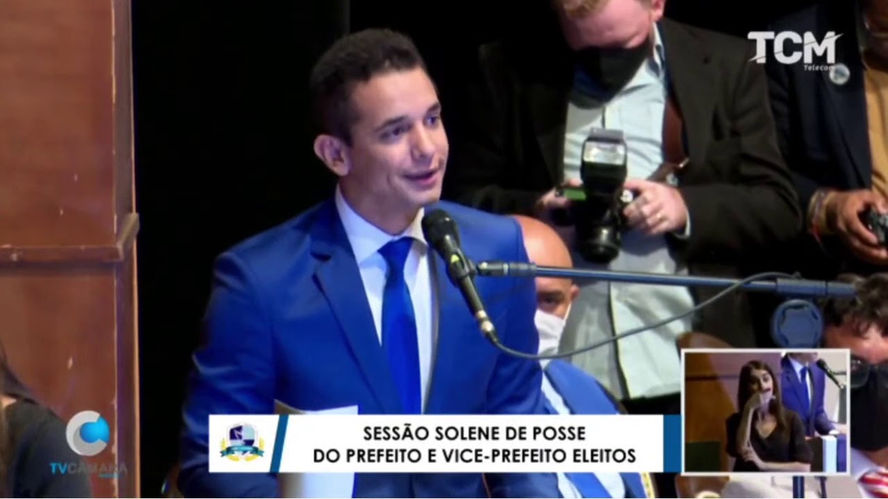 Discurso de posse do prefeito Allyson Bezerra, em Mossoró