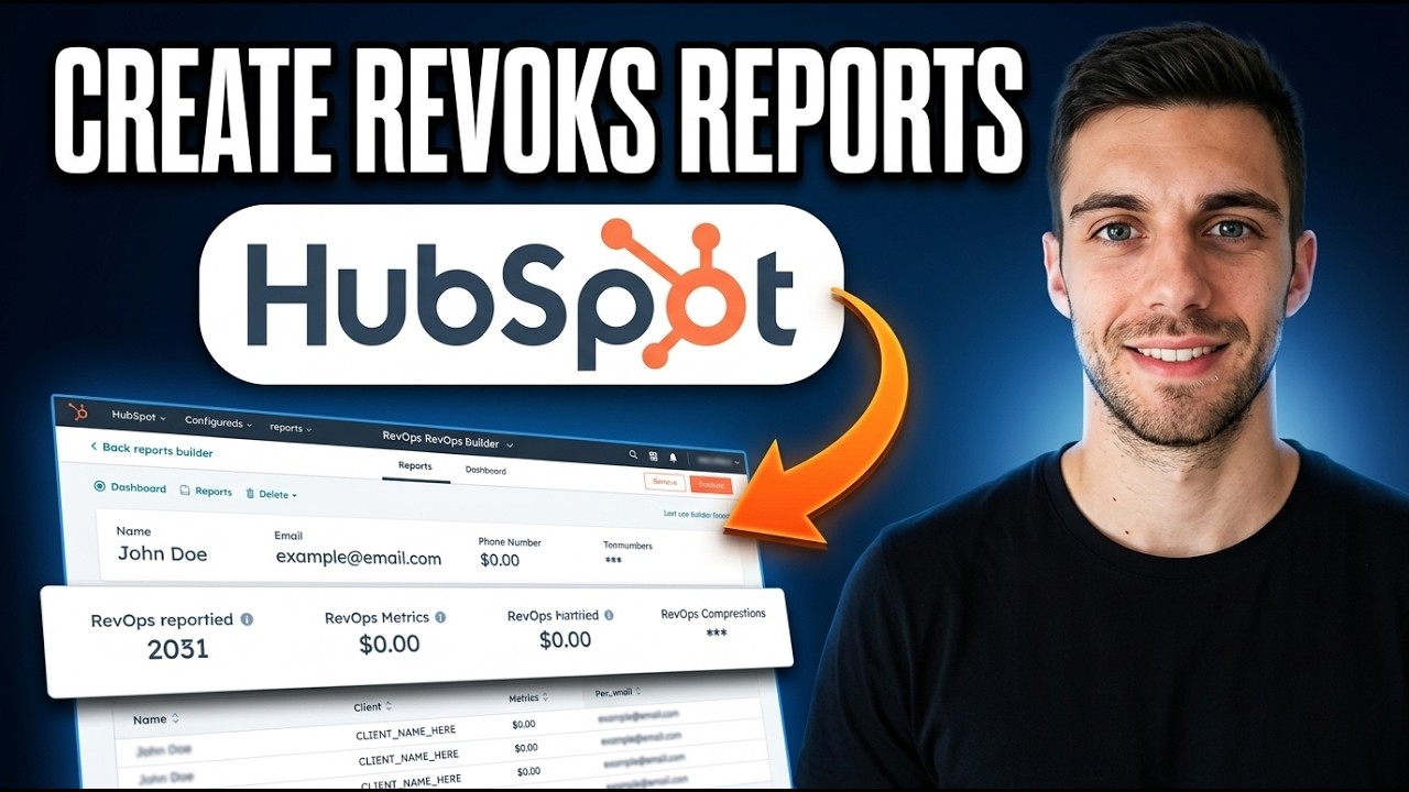 How to Create RevOps Reports in HubSpot (Simple Step)