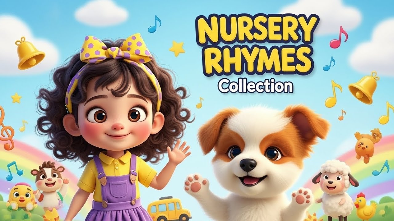 🎵 Kids Nursery Rhymes Collection | Twinkle Twinkle, Wheels on the Bus & More 🎶