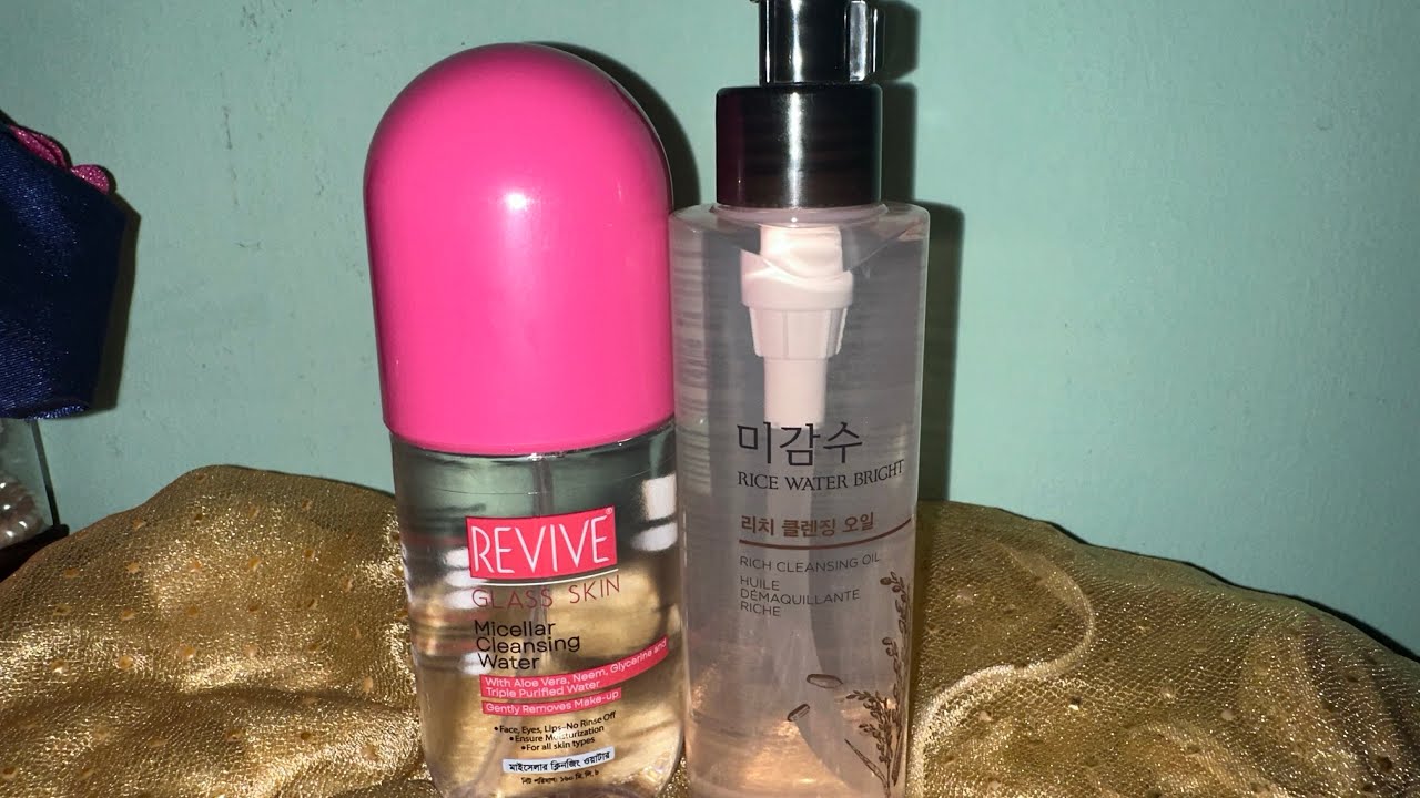 The face shop rice water bright oil cleanser|korean skin care|revive Michelle’s cleansing water 💖
