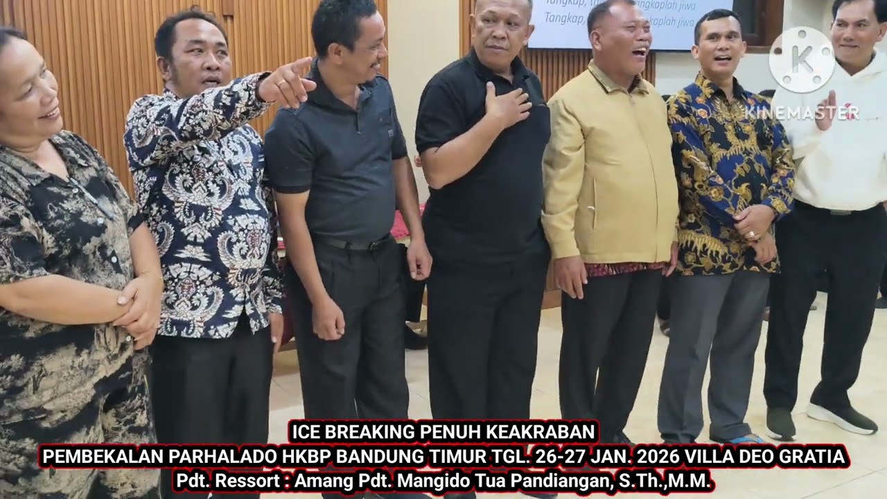 ICE BREAKING PEMBEKALAN PARHALADO HKBP BANDUNG TIMUR #hkbp #transformasi   #sautsitompulmotivator