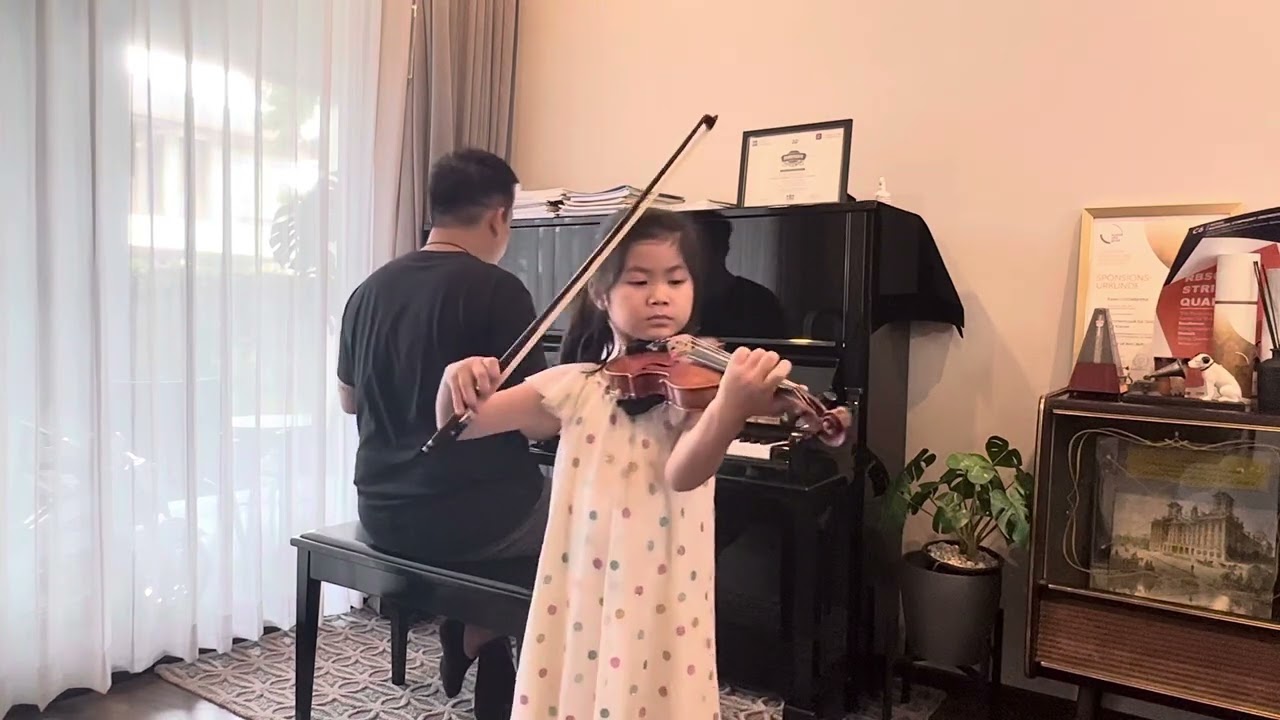 The Puppet Show Op. 5, No. 1 by J. Trott I Violin by Milin