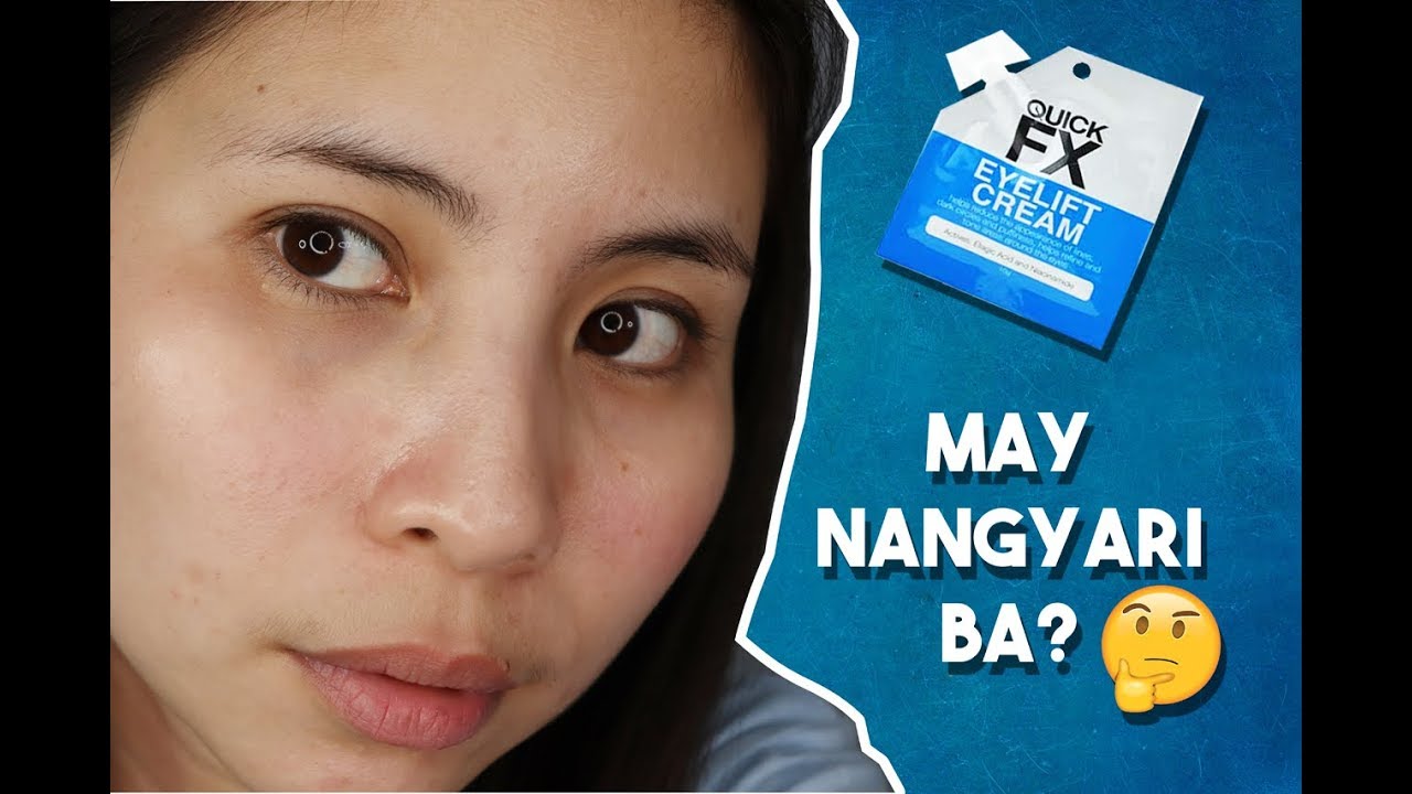 Quick FX Eye Lift Cream Review
