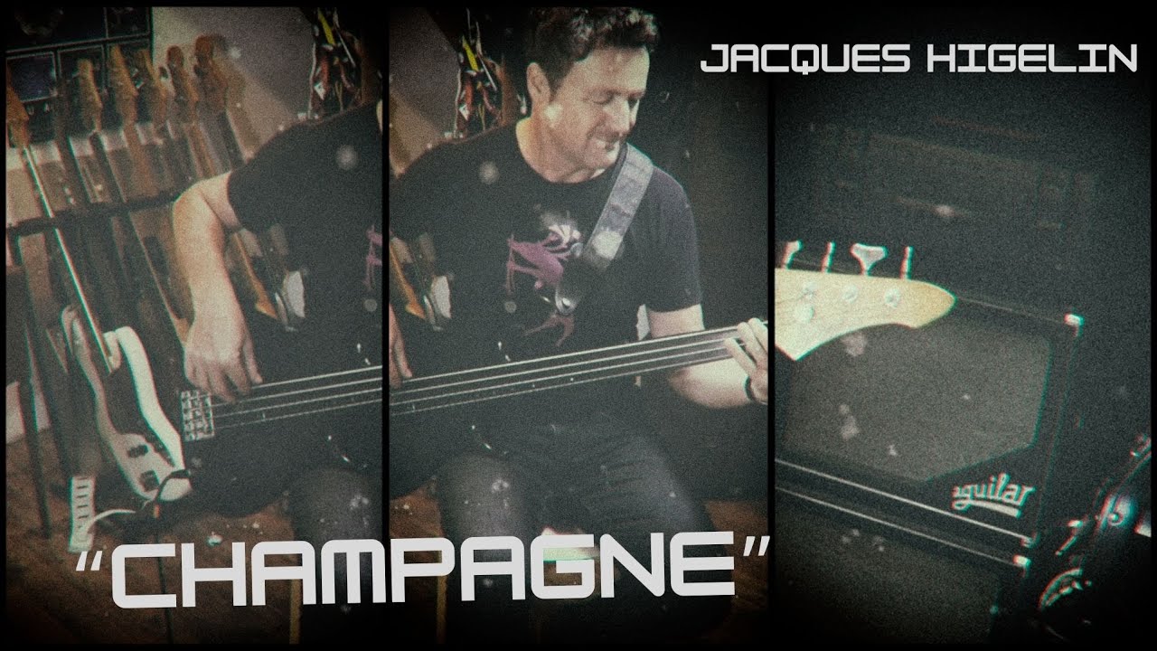 Jacques Higelin - "Champagne" - bass cover