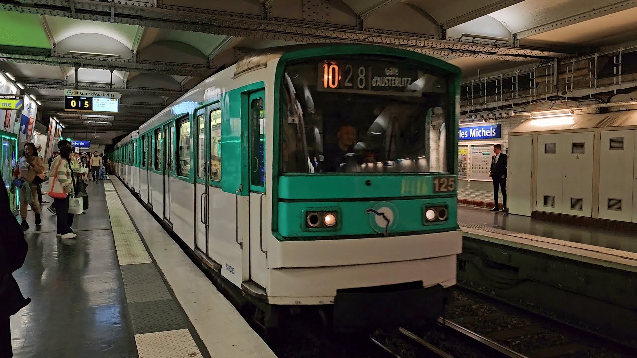 Metro Charles Michels - Ligne 10