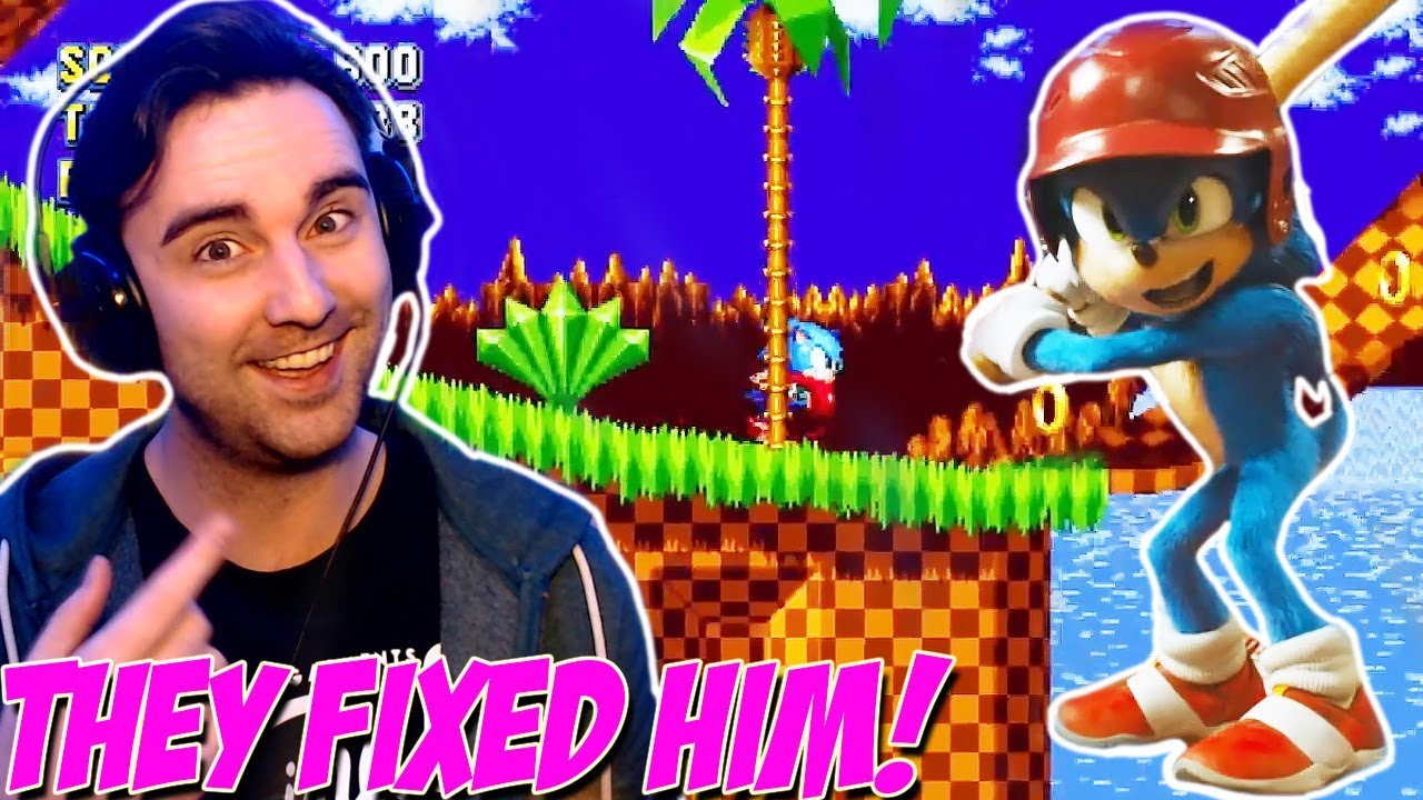 New Sonic The Hedgehog Movie Trailer Reaction!