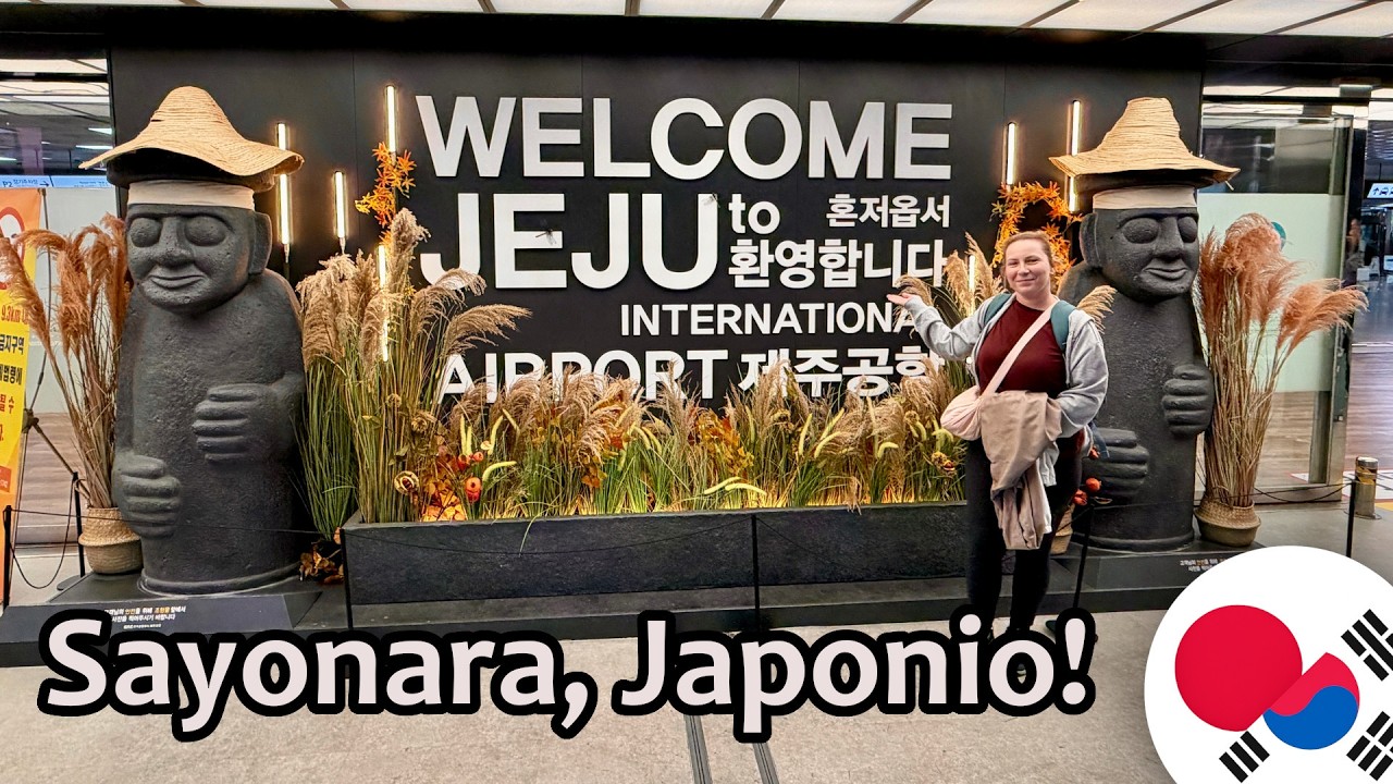 Lecimy na koreańską wyspę Jeju! | Japonia i Korea | vlog 11
