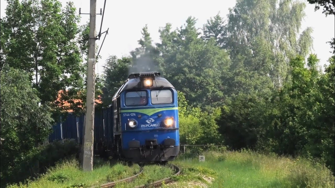 Gagariny ST44 i M62 na Magistrali Podsudeckiej w Legnicy 2024 cz . 1