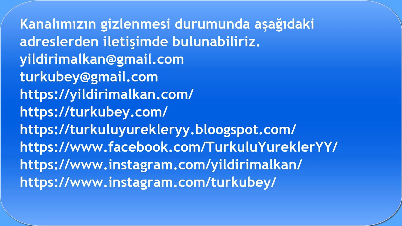DİKKAT!.. KANALIMIZ GİZLENEBİLİR!..