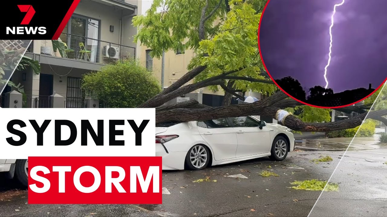 Severe thunderstorm damages homes across Sydney and NSW | 7NEWS