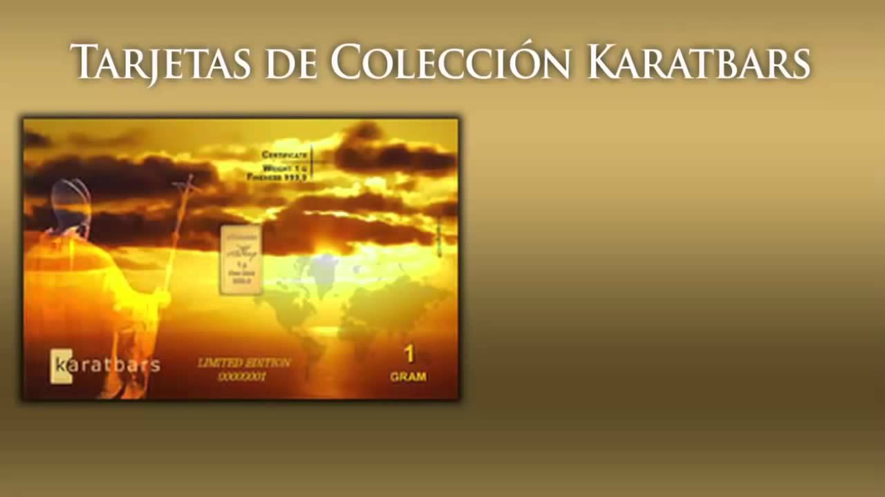 Lingotes Oro. Karatbars Internacional. Tarjetas Karatbars. Un forma diferente de ver el oro.