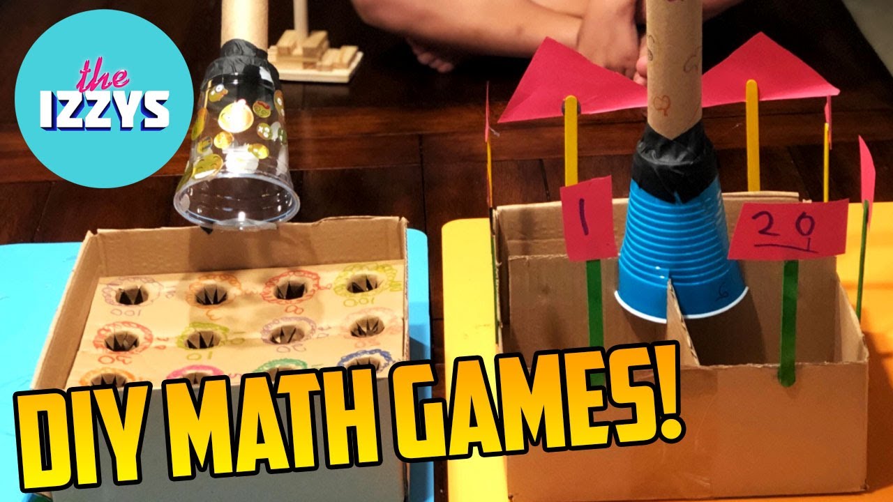We accidentally made a DIY math game, and it's AWESOME