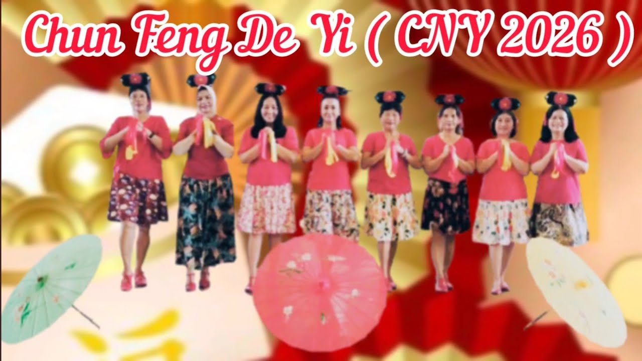 CHUN FENG DE YI ( CNY 2026 ) - LINE DANCE Chor : Erni Jasin ( INA ) Demo by : LD Super Jet 99