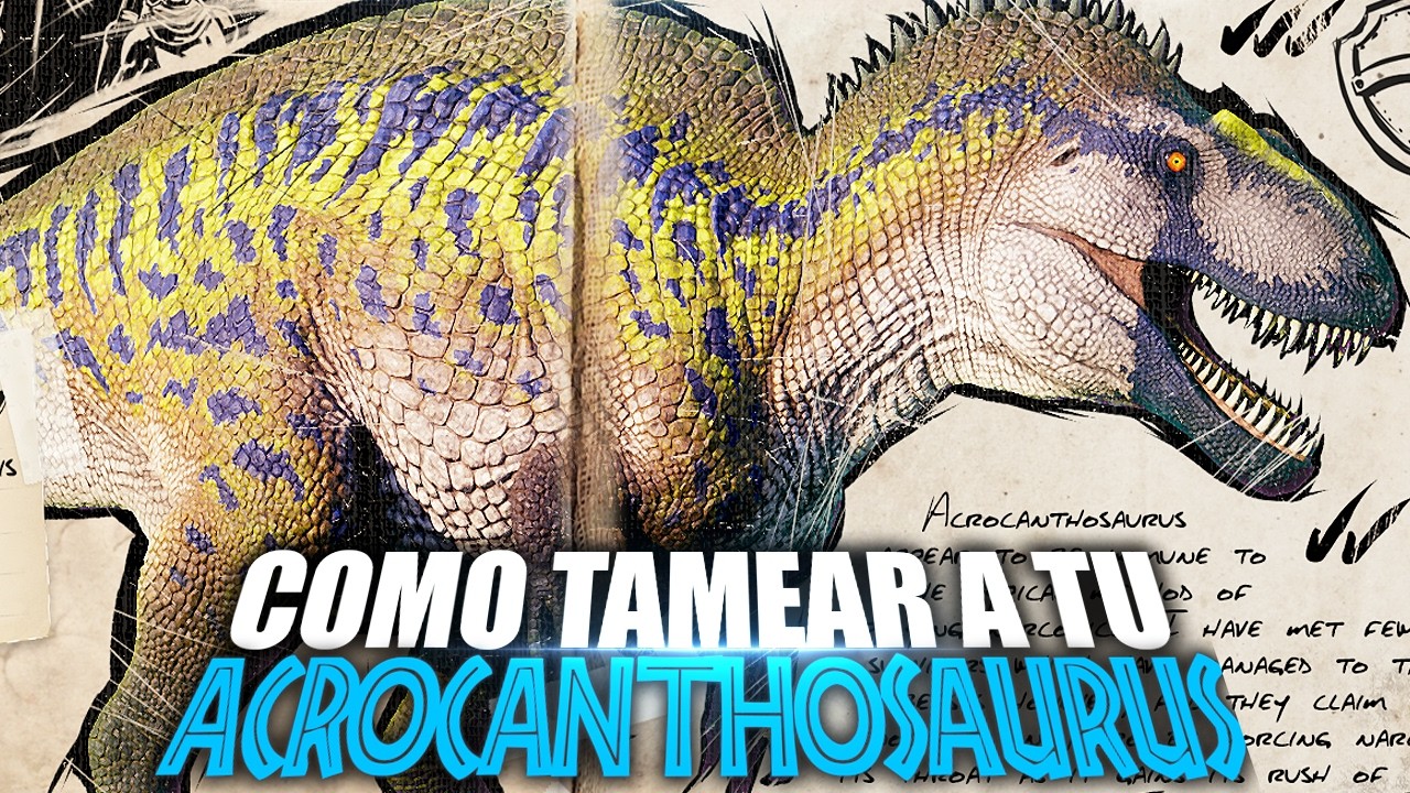 КАК ПЕРЕВЕСТИ АКРОКАНТОЗАВРА | Дополнения к листу | Руководство на испанском языке | Лист: Выжива...