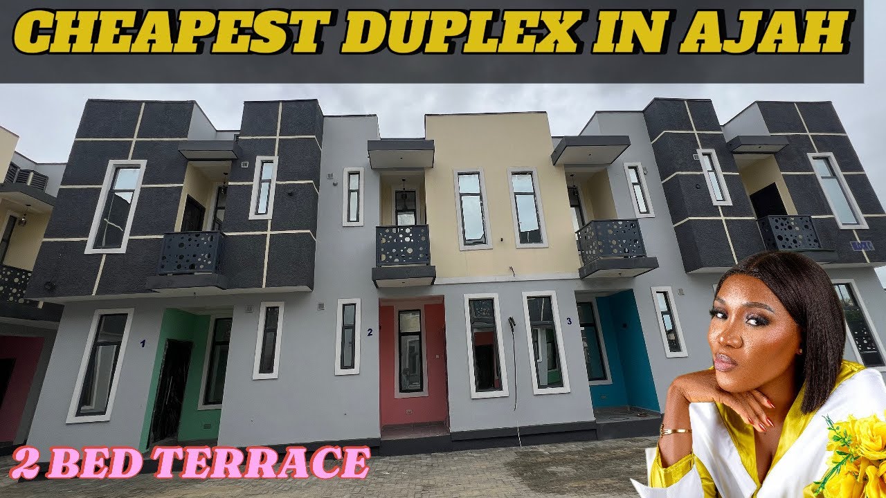 HOUSE FOR SALE IN LEKKI LAGOS NIGERIA:AFFORDABLE 2 BED TERRACE DUPLEX IN BADORE,AJAH #property 
