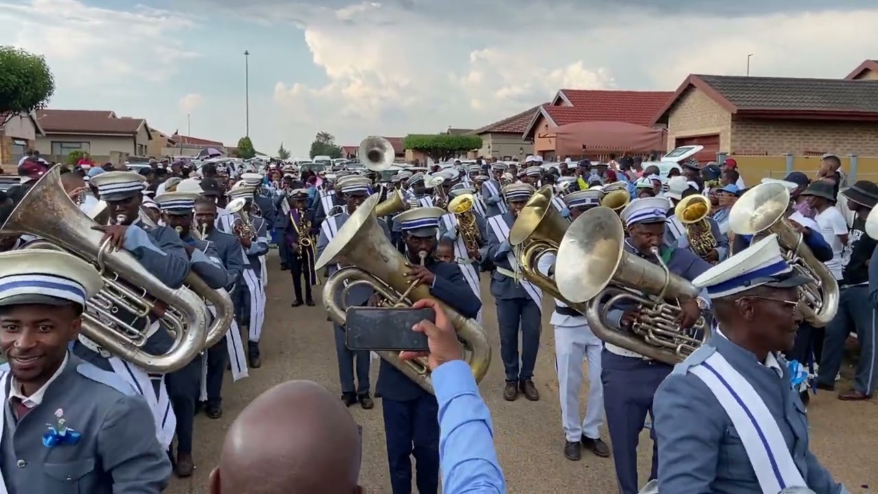 AIE brass band “Silver force” tribute to Phehello and Lesego 25 January 2026
