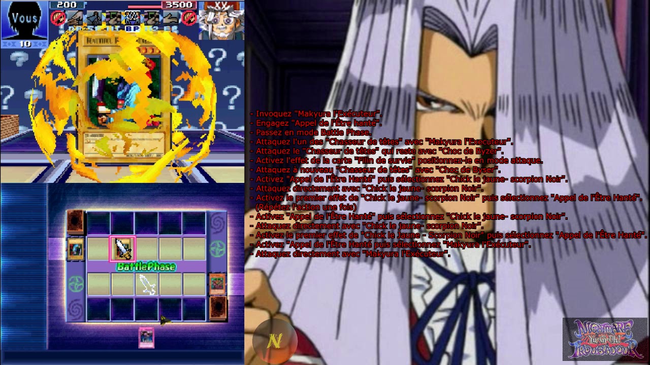 Puzzle Avancé : Yu-Gi-Oh! Nightmare Troubadour