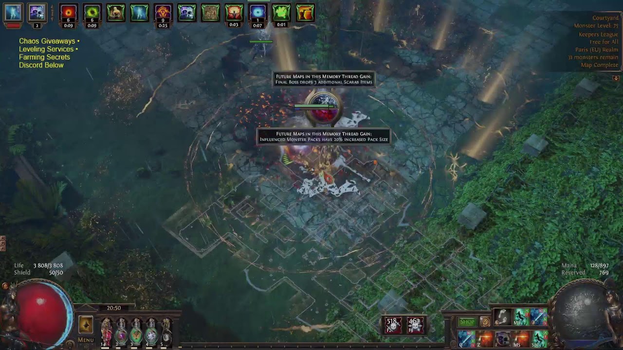 POE 3.28 idea / 75K Chaos Challenge + DISCORD GROUP for 3.28