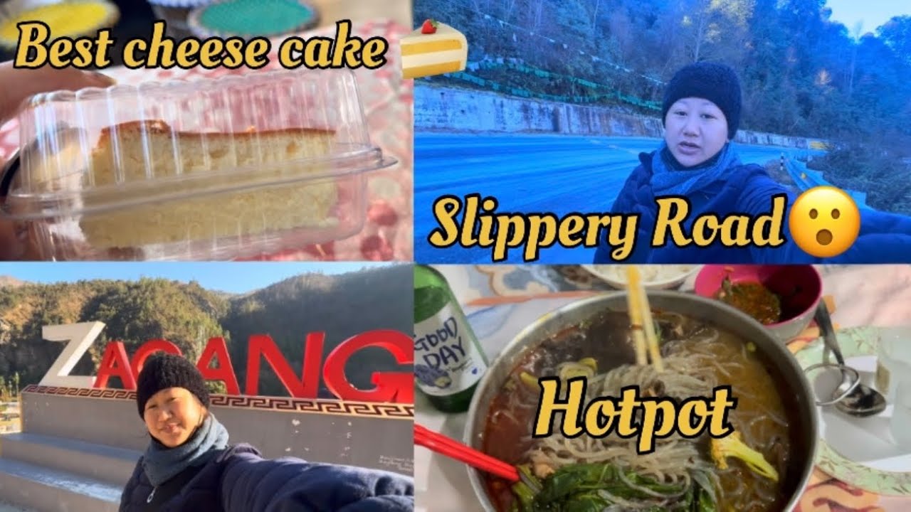 Be careful everyone 😯|| Roaming to Bomdila || Hotpot dinner 😋 #tibetanvlogger#tenzingang 