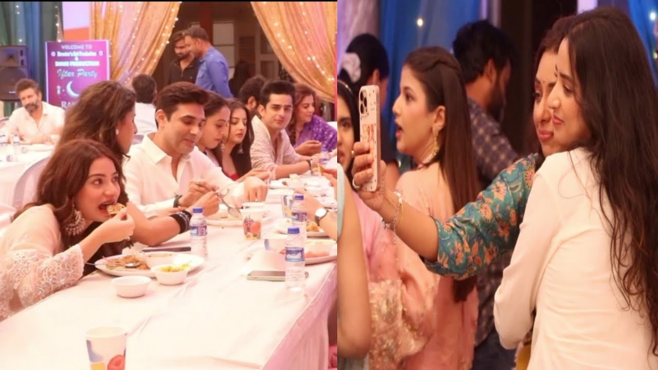 Yeh Rishta Kya Kehlata Hai & Anupama Team Iftar Party