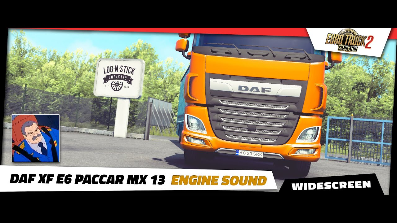 ETS2 (1.40 open beta) | DAF XF E6 Paccar MX 13 engine sound v2.0 (by Kriechbaum)