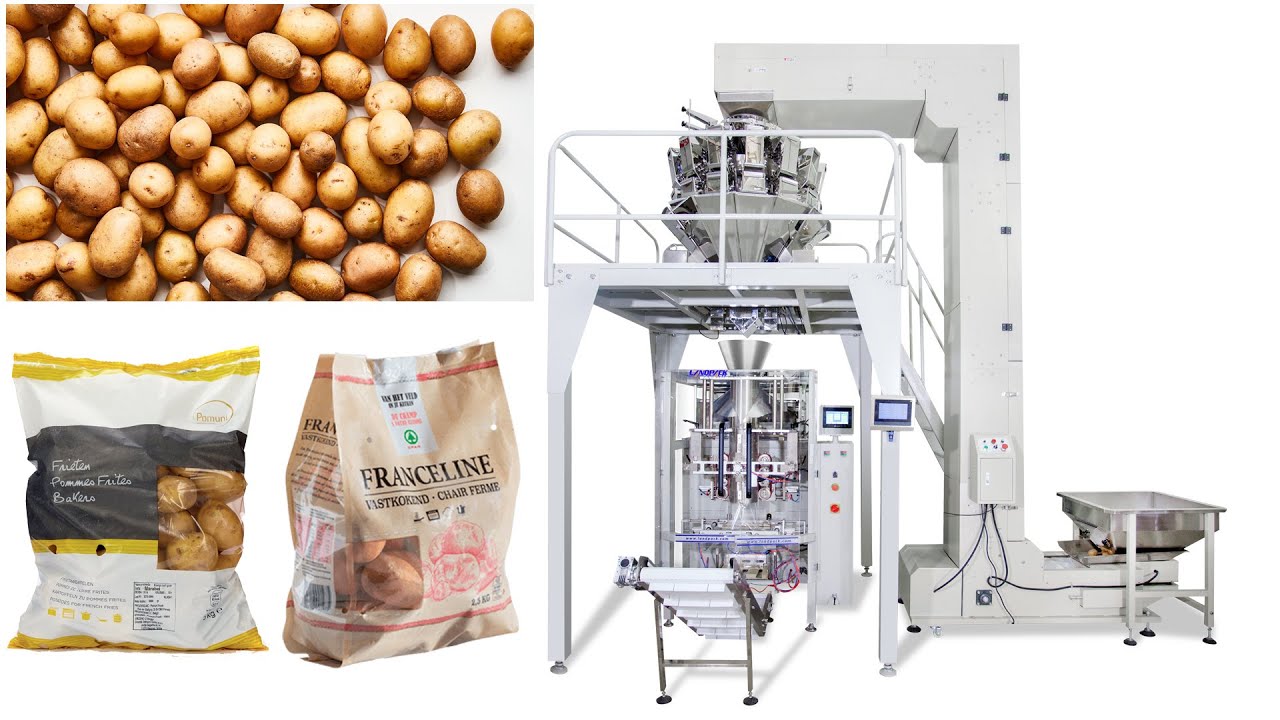 Full Automatic Potato Multihead Weigher Packing Machine