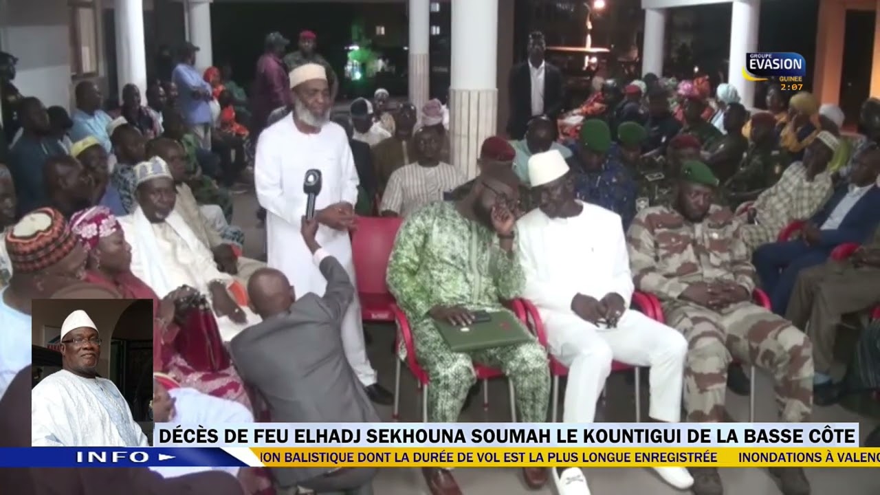 REPOSE EN PAIX ELHADJ SEKHOUNA SOUMAH LE TOUNTIGUI DE LA BASSE CÔTE