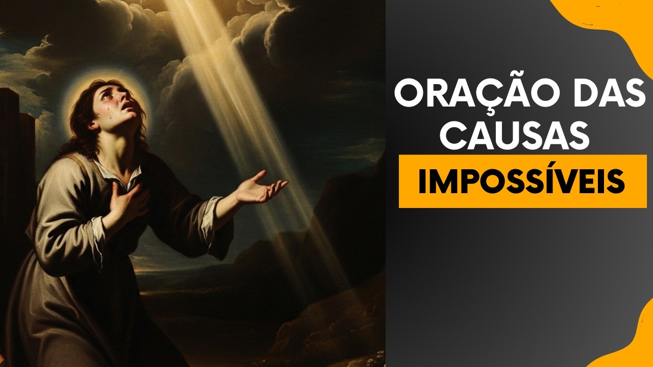 ORAÇÃO DAS CAUSAS IMPOSSÍVEIS: DEUS VAI AGIR HOJE 🙏 MILAGRE URGENTE
