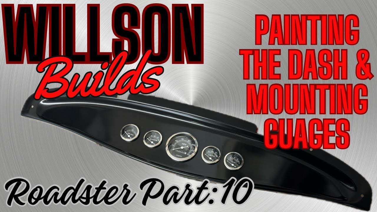 Customizing a 1932 Ford Dash for my 1929 Ford roadster - 29 Roadster Episode:10 - Brookville 32 dash