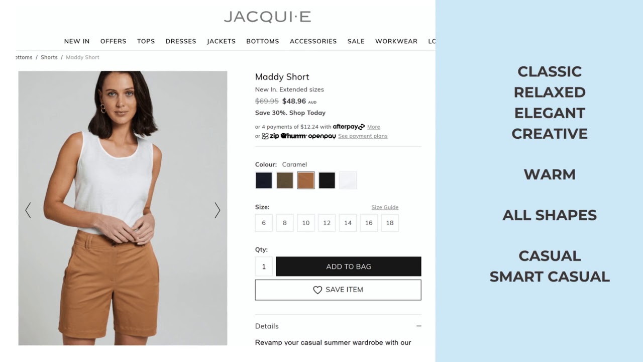 Top 5 - Tailored Shorts
