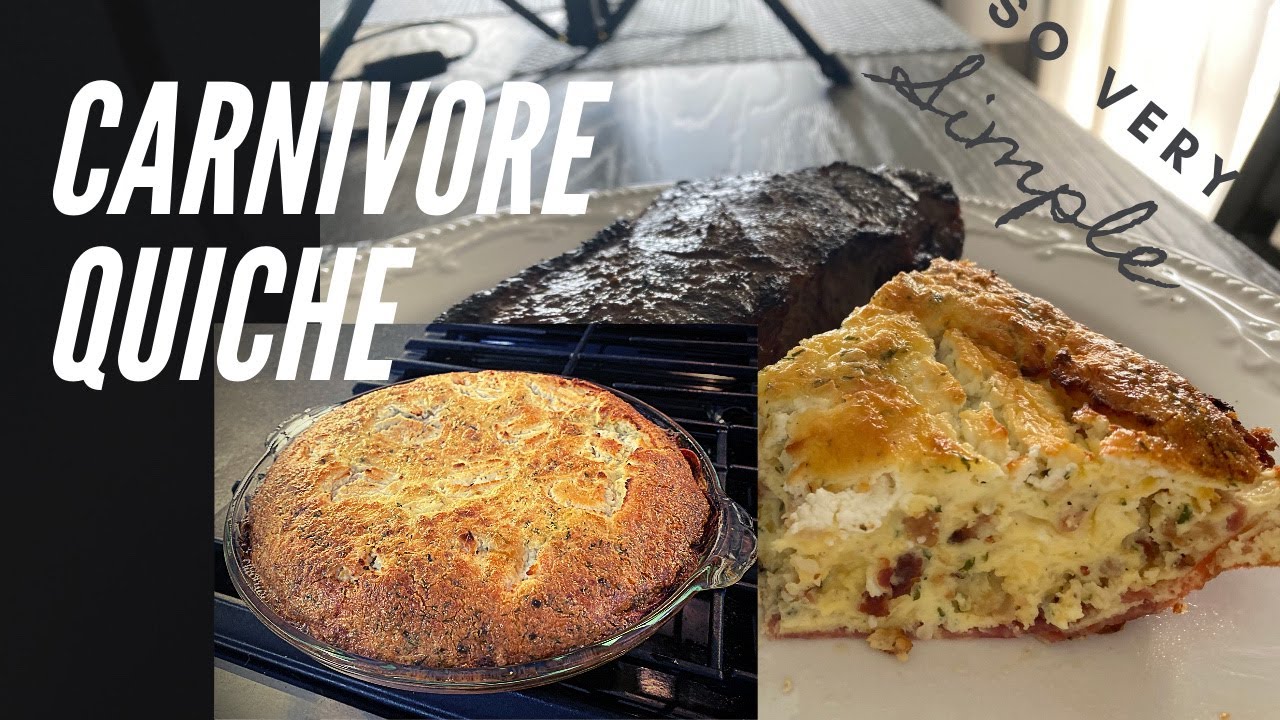 РЕЦЕПТ КИША Carnivore Doctor кето-блюдо Zero Carb ПРОСТОЙ И ВКУСНЫЙ бекон БЕЗ ХРУСТЯЩЕЙ фриттата