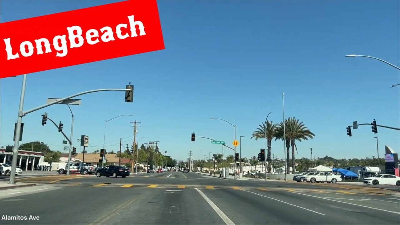 Long Beach,California - Orange Ave & Pacific Coast Hwy Drive