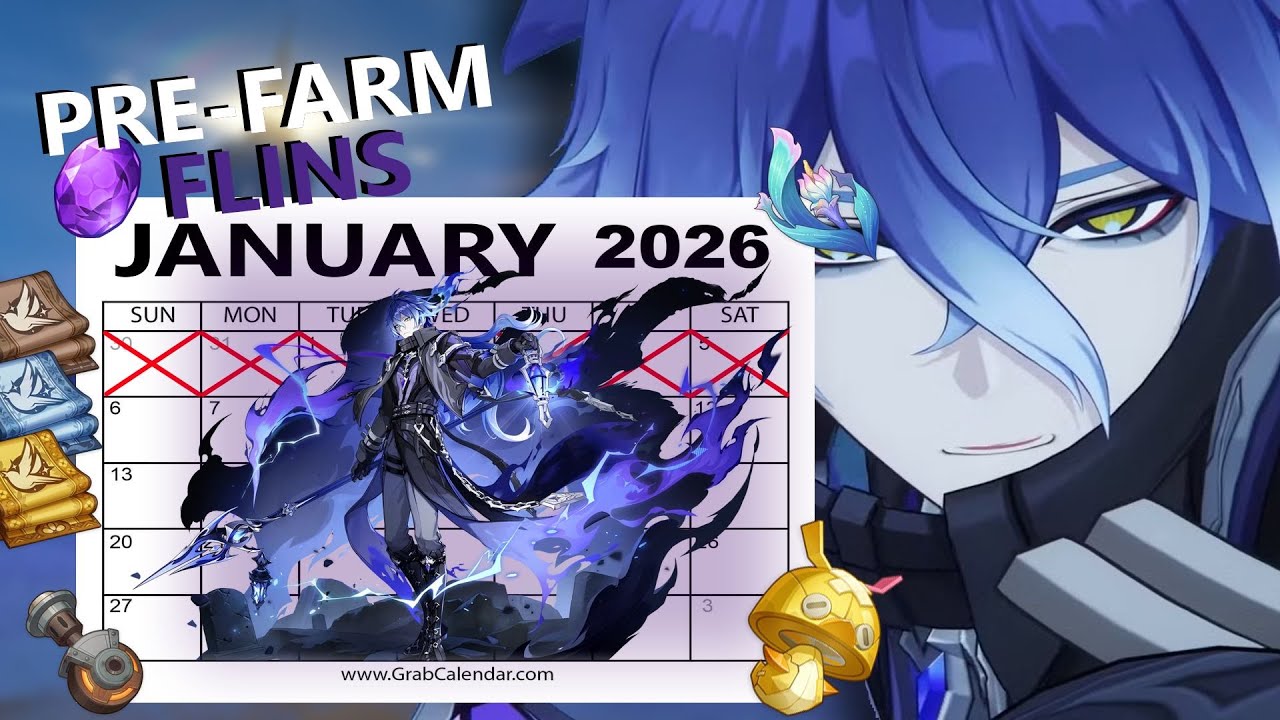 I spent a Week PRE-FARMING for Flins in Genshin Impact!!