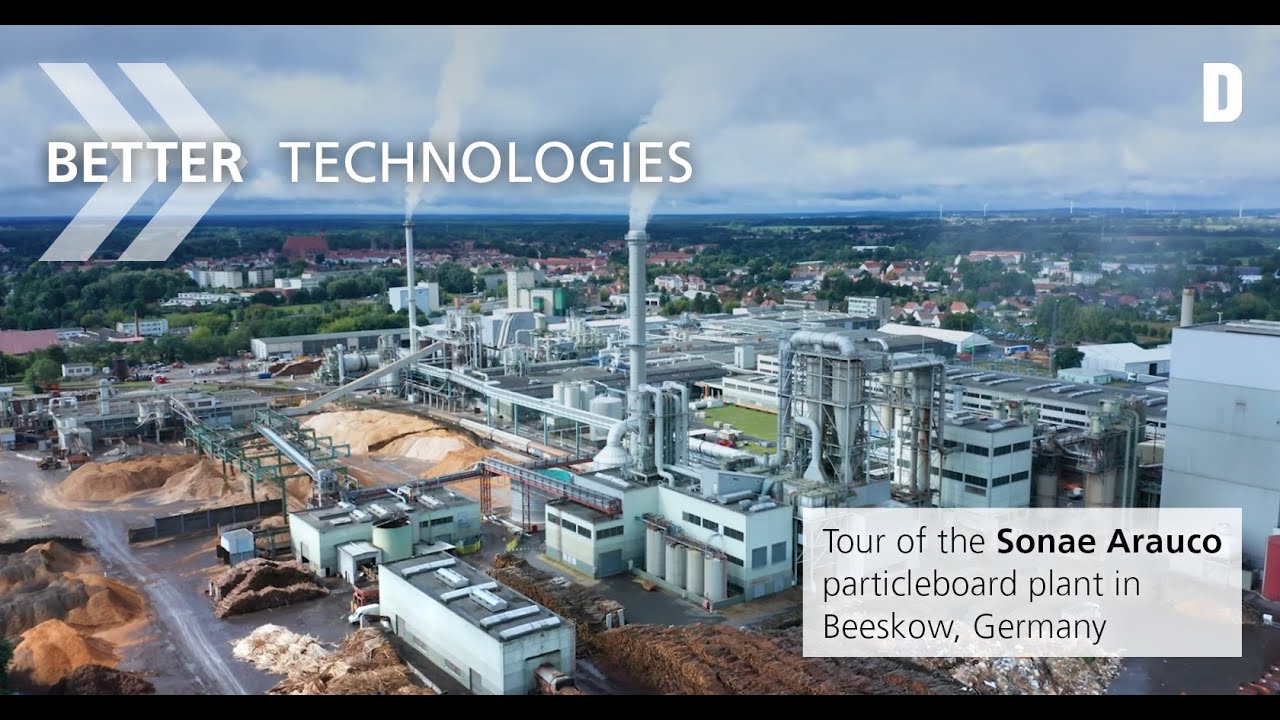 Tour of the Sonae Arauco particleboard plant in Beeskow, Germany | DIEFFENBACHER