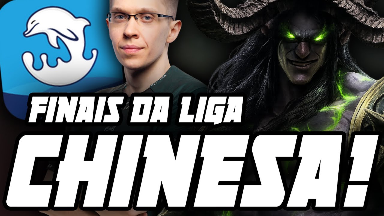 WARCRAFT 3 REFORGED: FINAIS DA LIGA CHINESA! Analisando e comentando as partidas! WC3 gameplay PT-BR