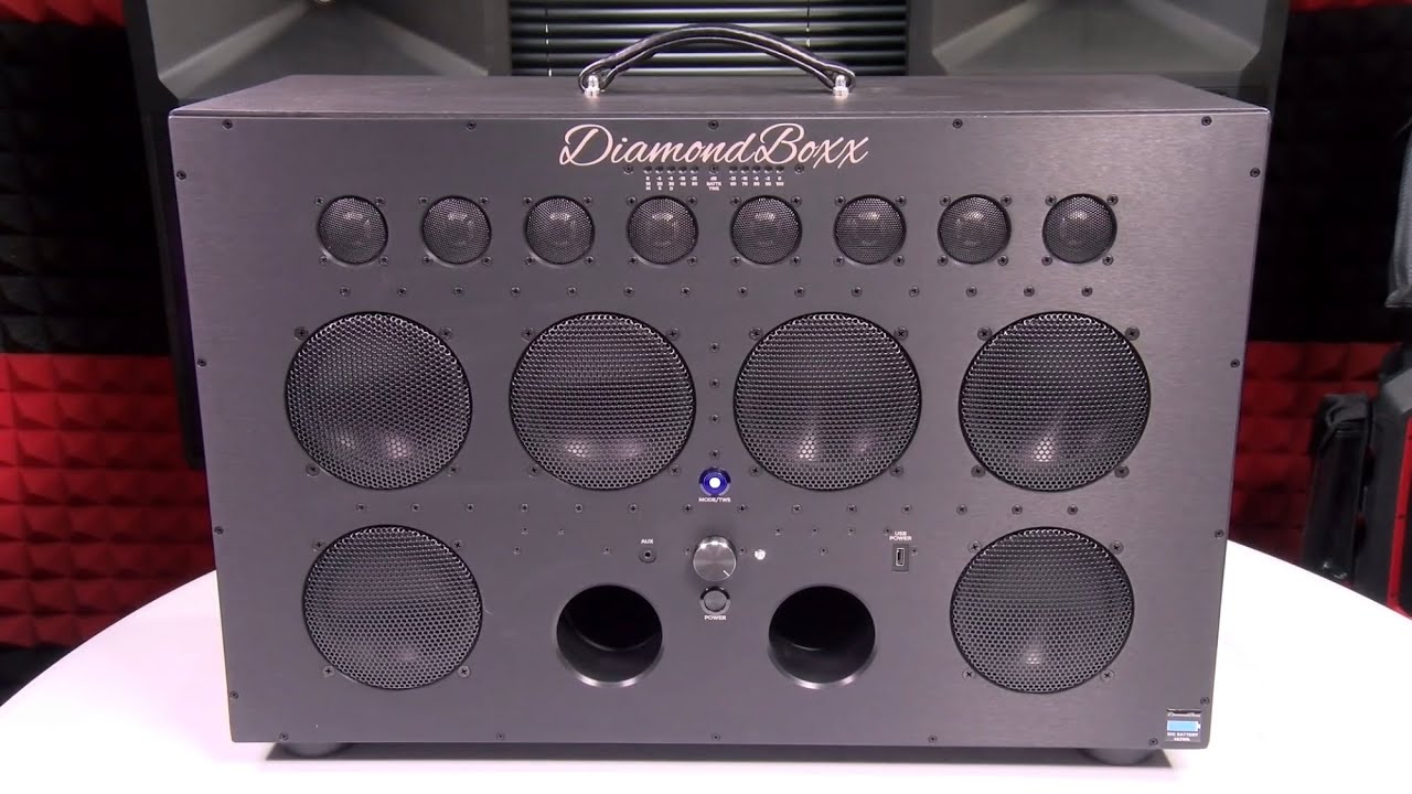 DiamondBoxx Model XL2 - The WORLD'S LOUDEST Bluetooth Speaker