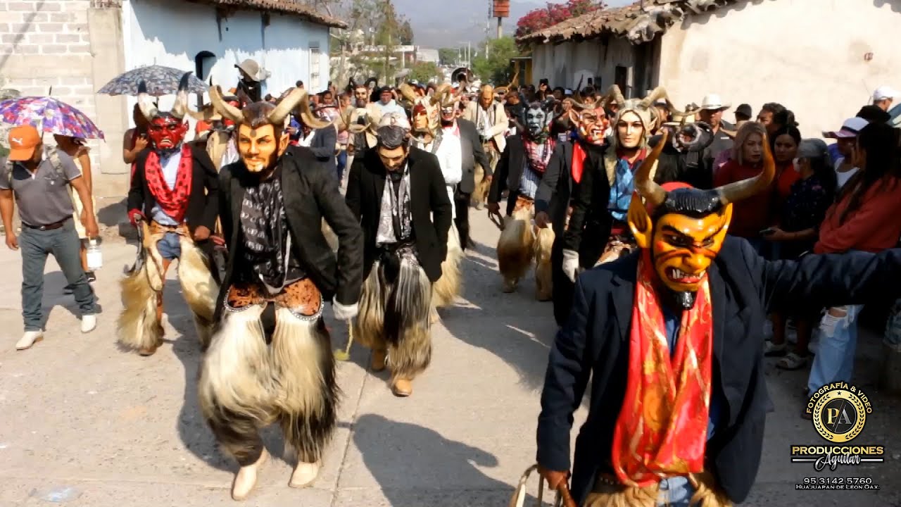 RECIBIMIENTO DE DIABLOS EN LA FERIA DE SAN JERÓNIMO NUCHITA 2023