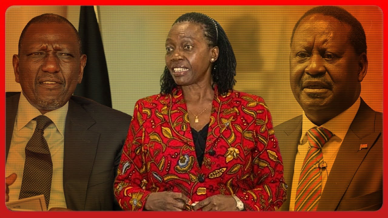 Karua: In my last talk with Raila, he told me he was very uncomfortable & I urged him to leave Ruto