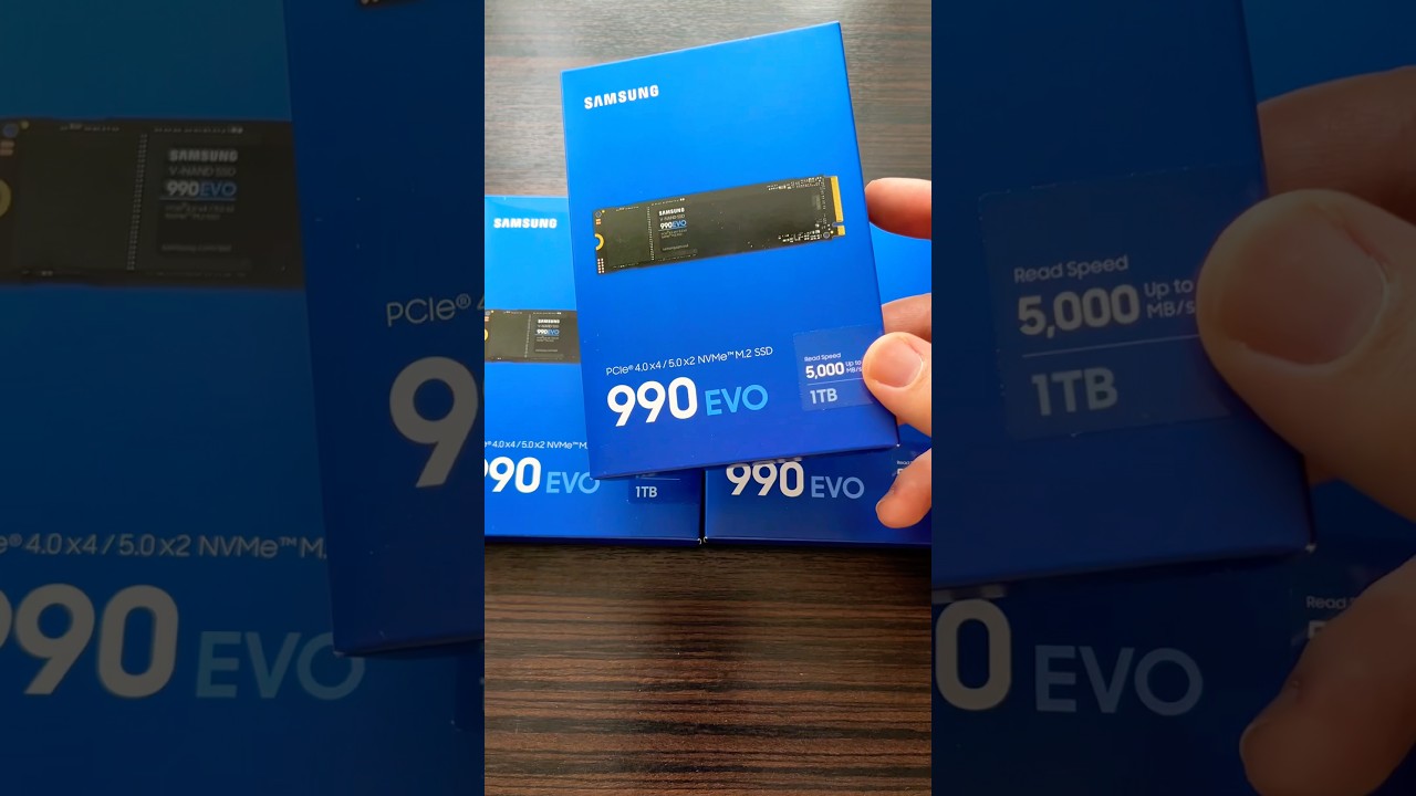 Test Samsung 990EVO SSD