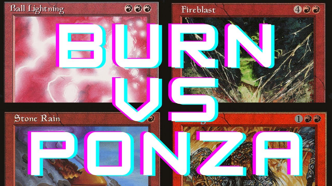 Ponza vs Burn DMG June 1k R5 | PREMODERN MTG PAPER GAMEPLAY | Impulse Plays