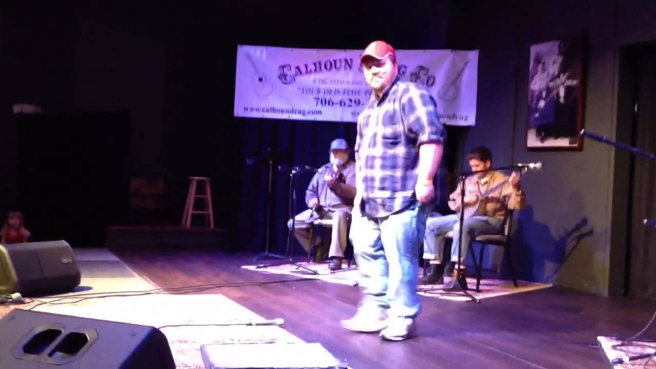 Christopher Gray - clog dancer - Georgia string band festival