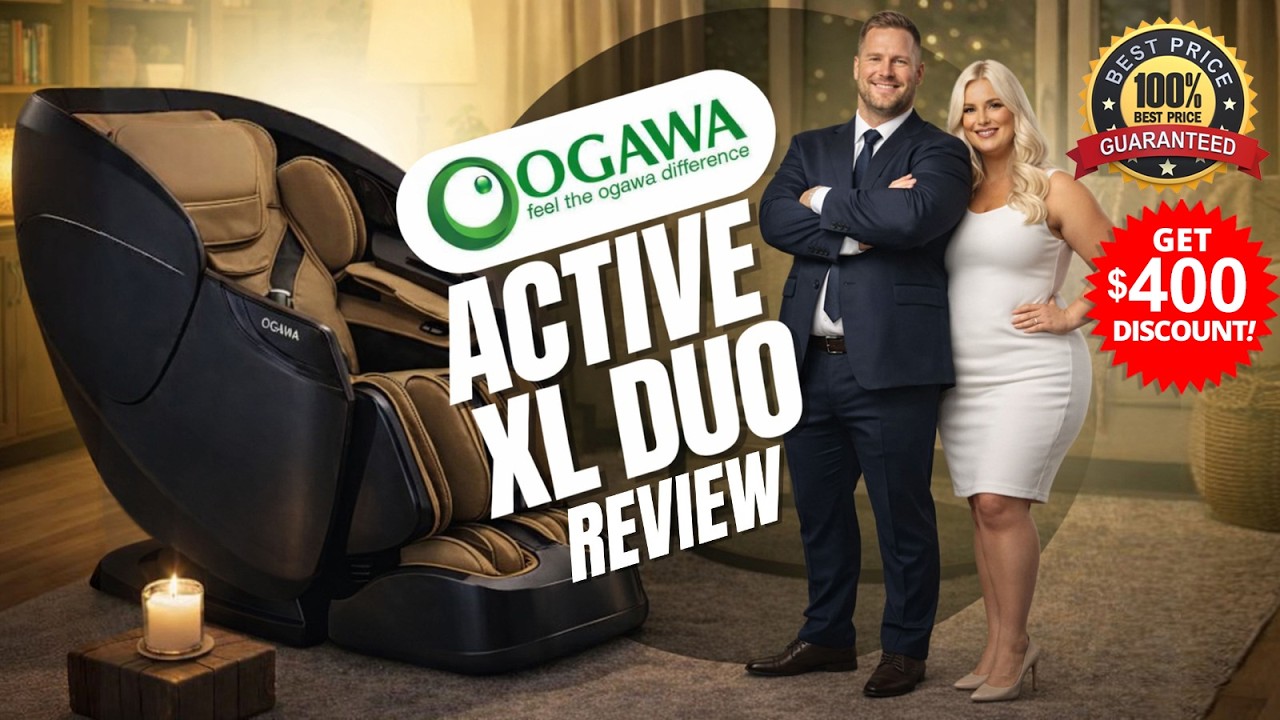 Обзор массажного кресла Ogawa Active XL Duo | Лучшее массажное кресло для высоких и крупных польз...