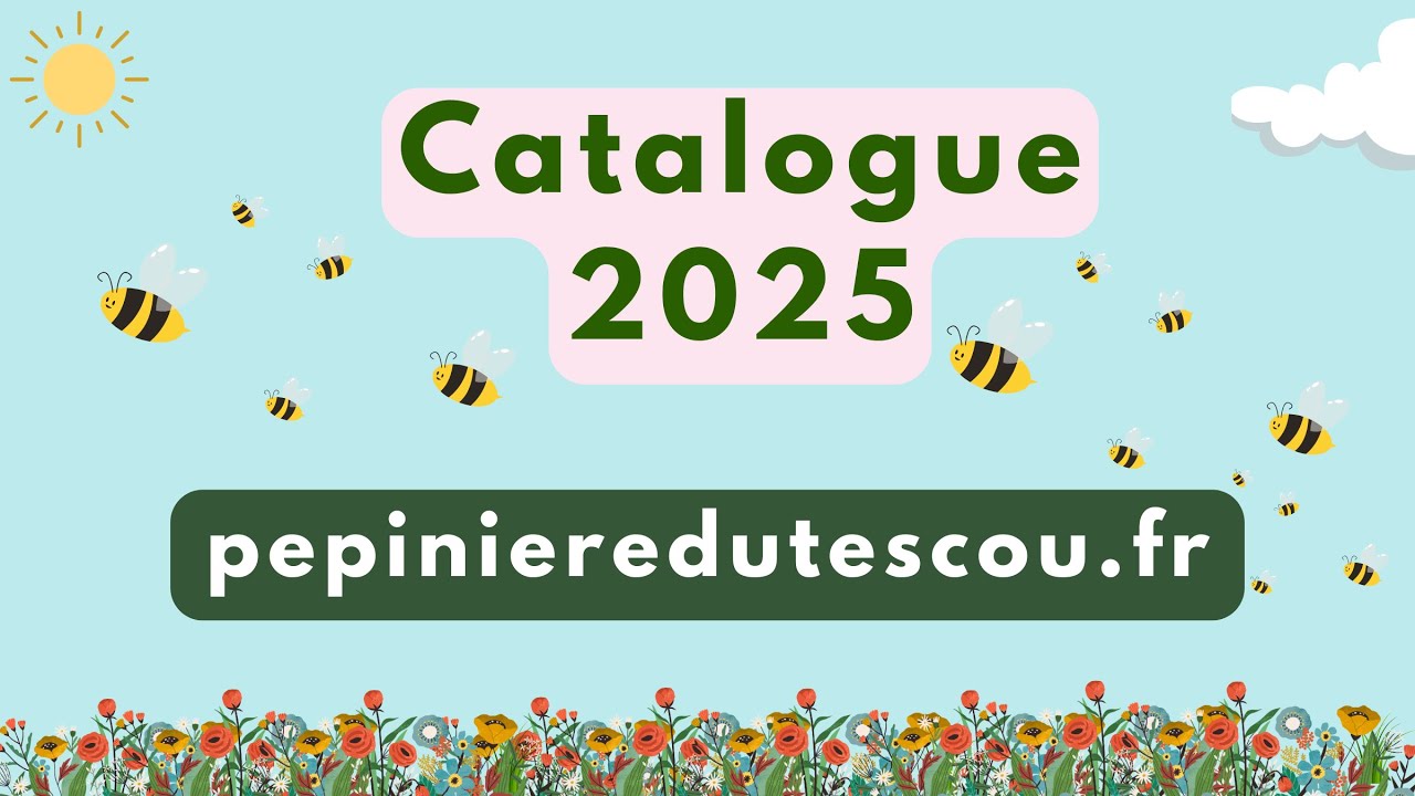 La pépinière du Tescou, présentation des arbres mellifères et d'ornement.